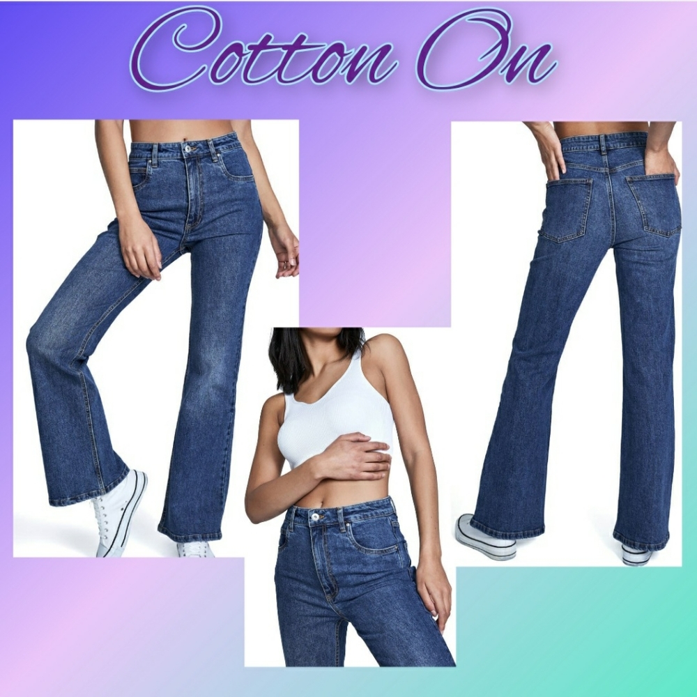 COTTON ON Original Flare Leg Jeans